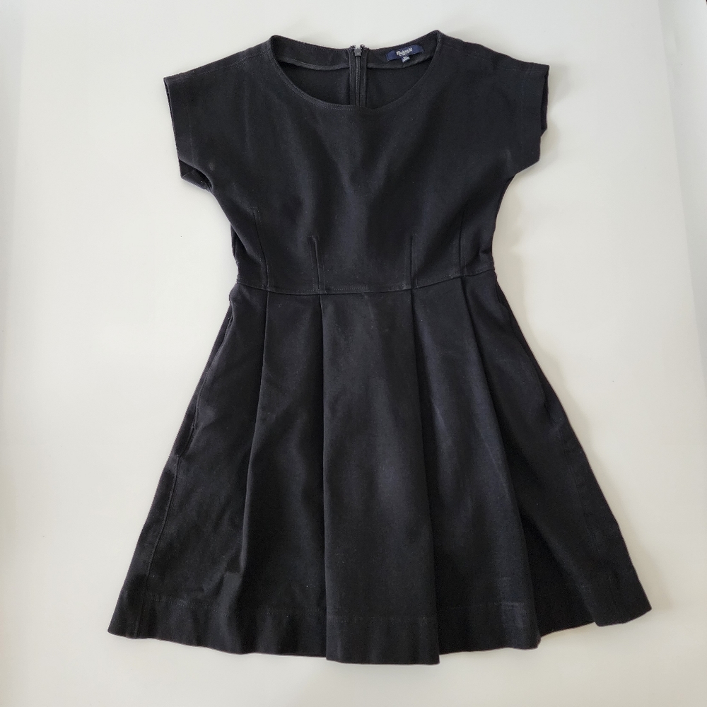 Madewell Screenplay ponte cap sleeve skater dress size XSmall